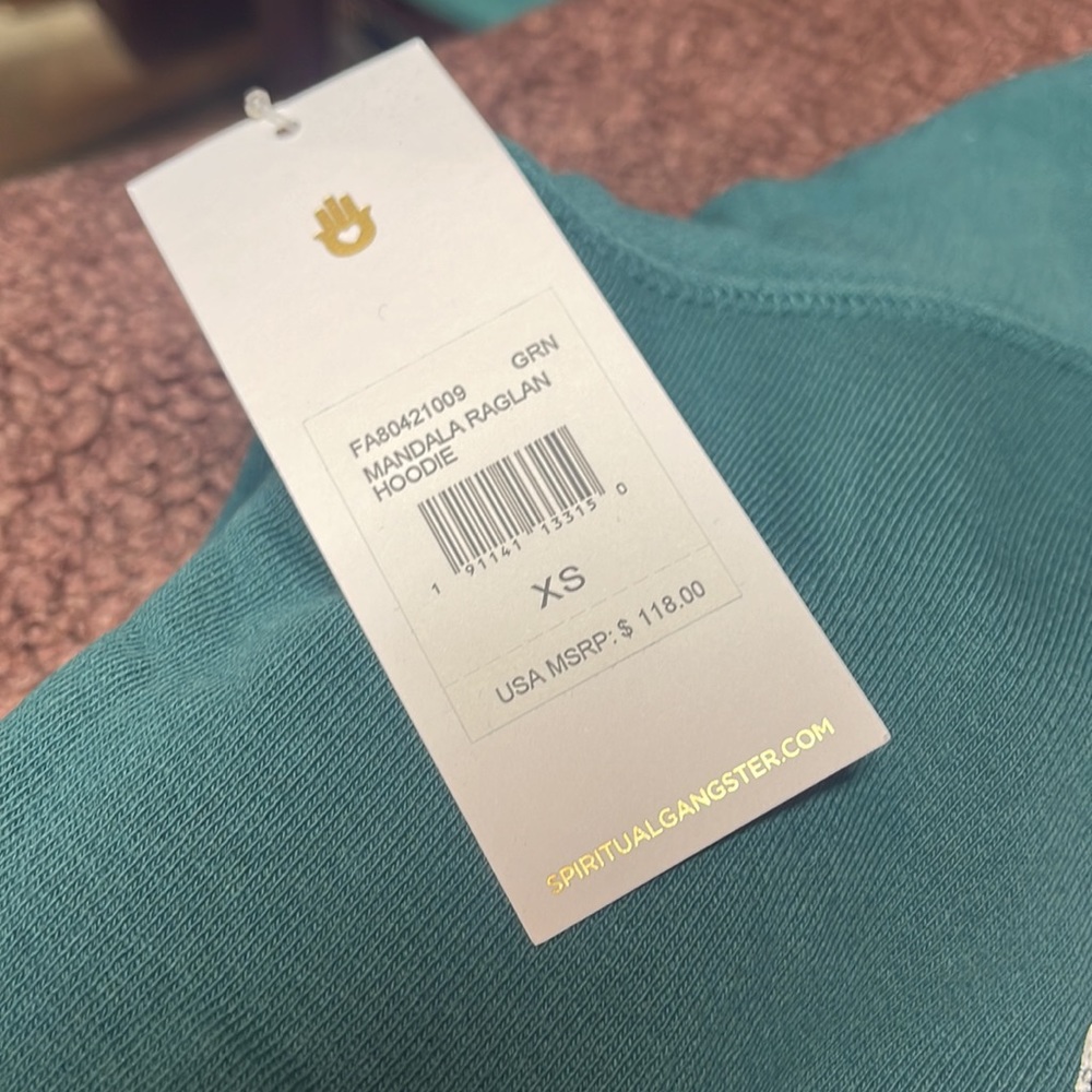 NWT Spiritual Gangster hoodie - Picture 4 of 8